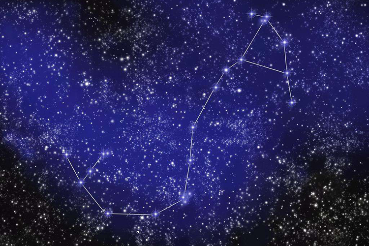 十二星座星图 十二星座的星空图 精品算命网